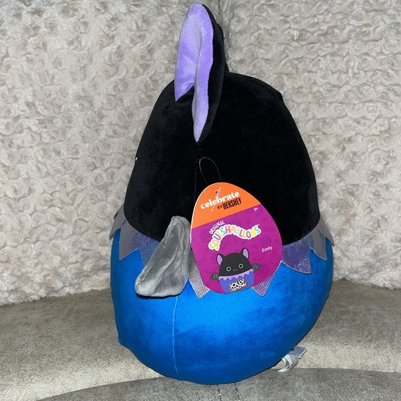 ON HOLD 🦇Squishmallows Emily Bat Jolly Rancher 12” Halloween 2021 HTF NWT - Picture 5 of 6